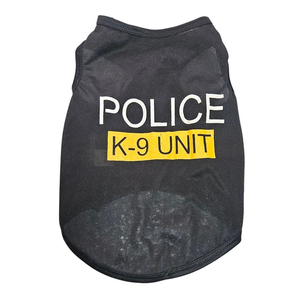 Police K 9 Unit Dog Tank Size Small